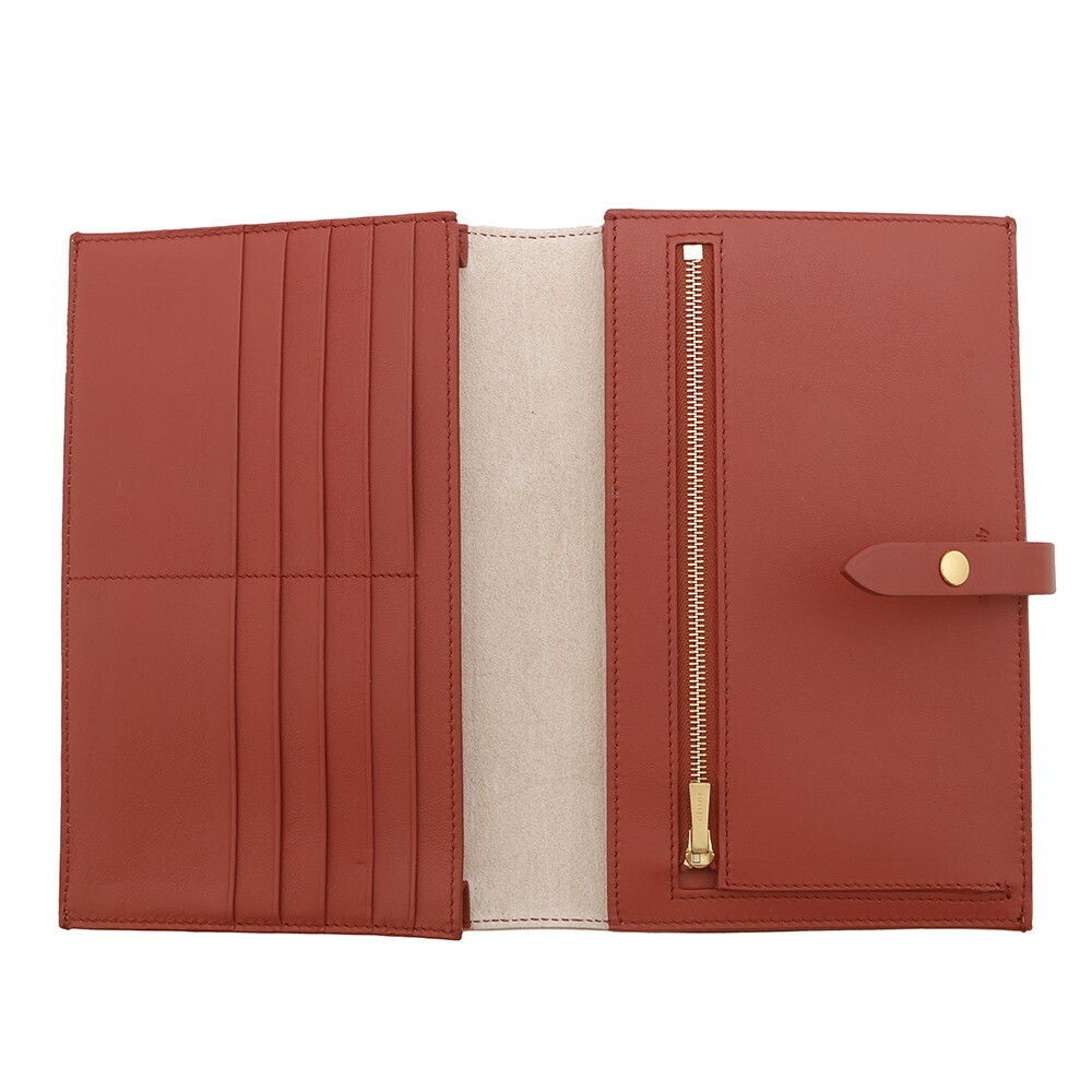 Celine Leather Long Multi Bi Function Fold Wallet - image 4